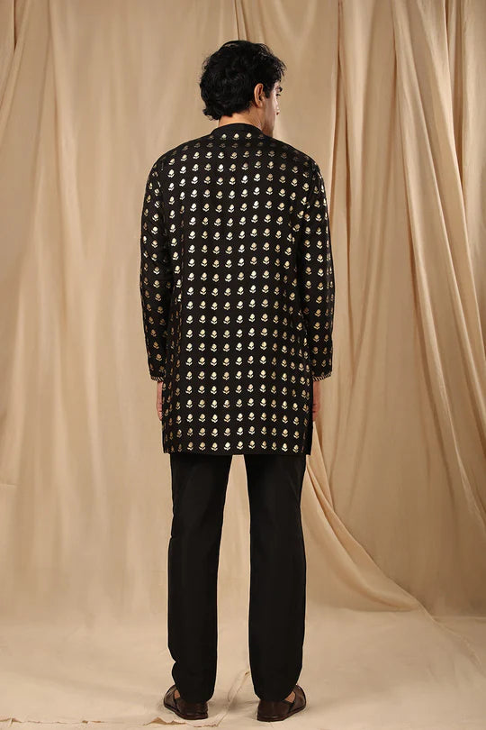 Black Wallflower Kurta With Pants