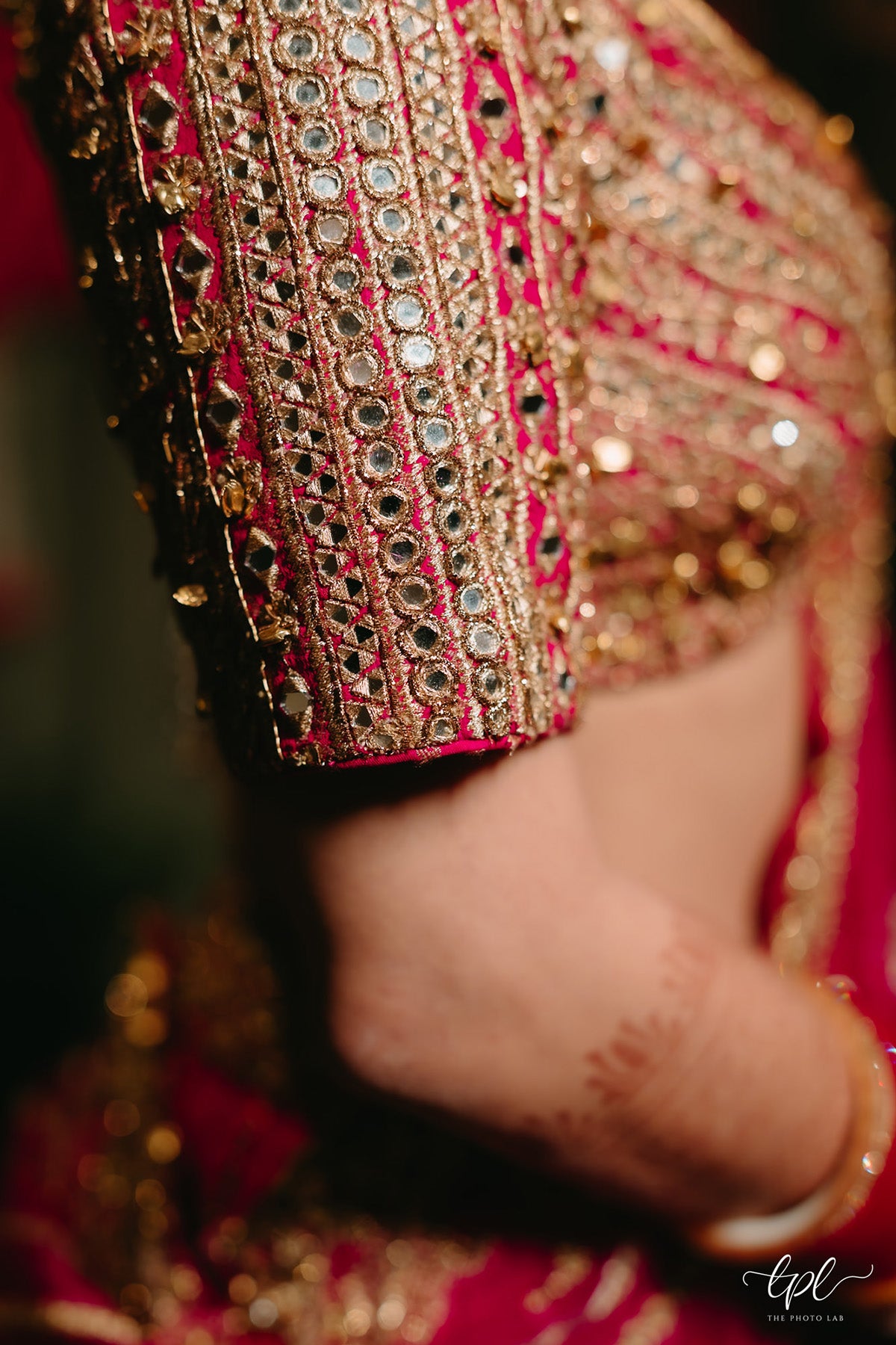 Shauna Gautam in Rani Pink Bridal Lehenga Set