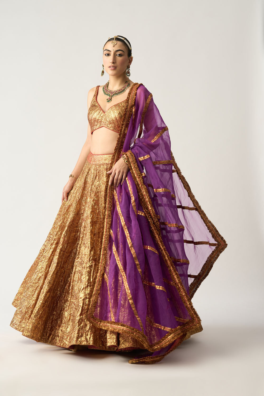 Bengani Dupatta Leela Lehenga Set