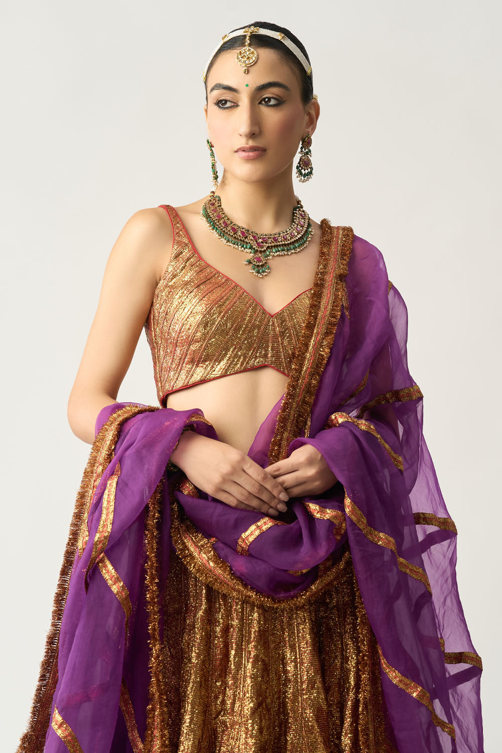 Bengani Dupatta Leela Lehenga Set