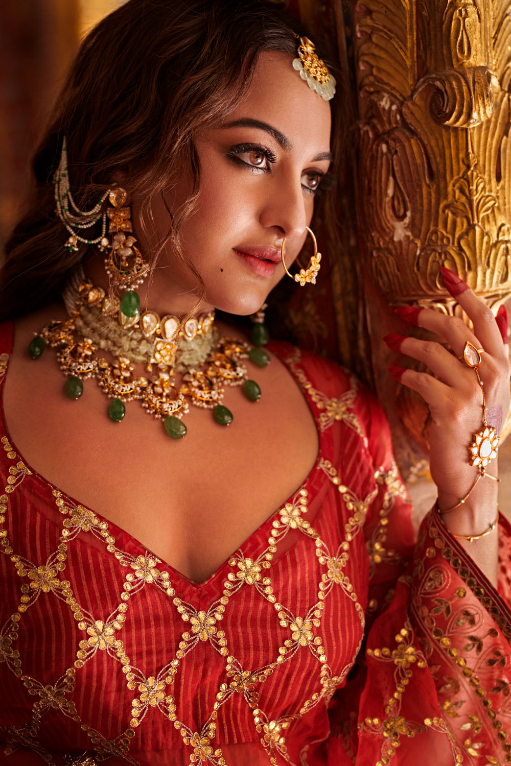 Sonakshi Sinha in Kaifiyat Sharara Set
