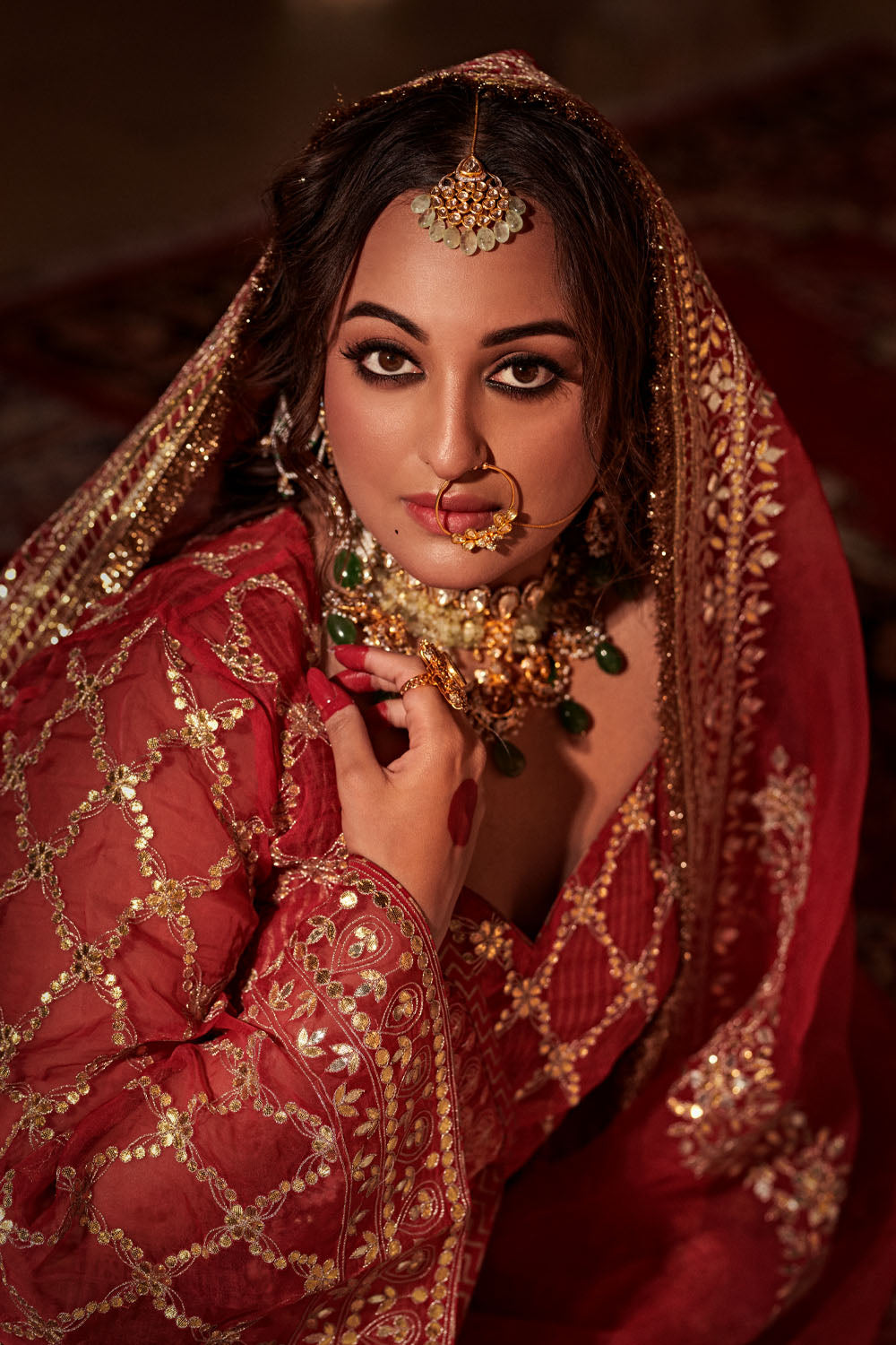 Sonakshi Sinha in Kaifiyat Sharara Set