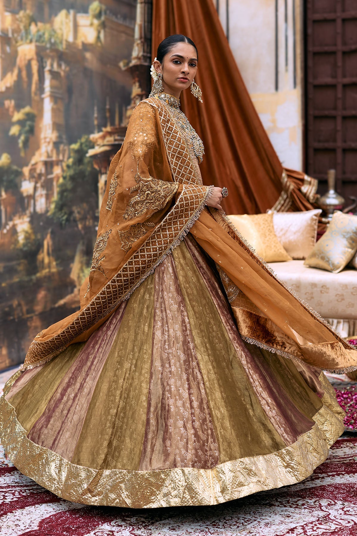 Pravarnika Lehenga Set-C