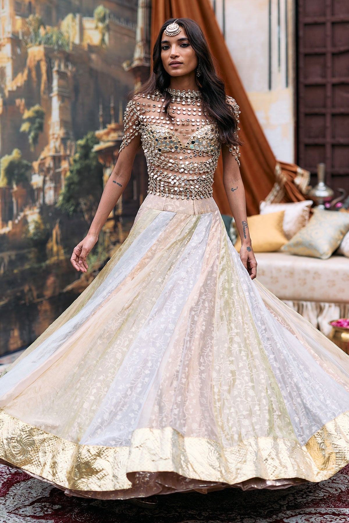 Swara Lehenga Set-B