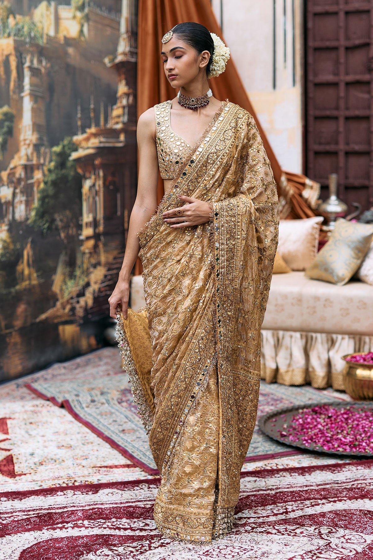 Svarnaalata Saree Set