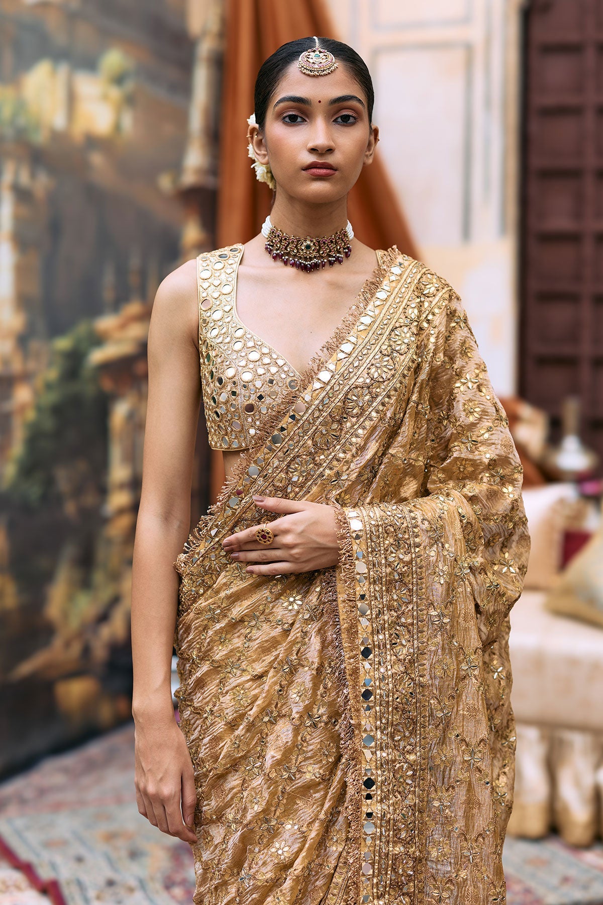 Svarnaalata Saree Set