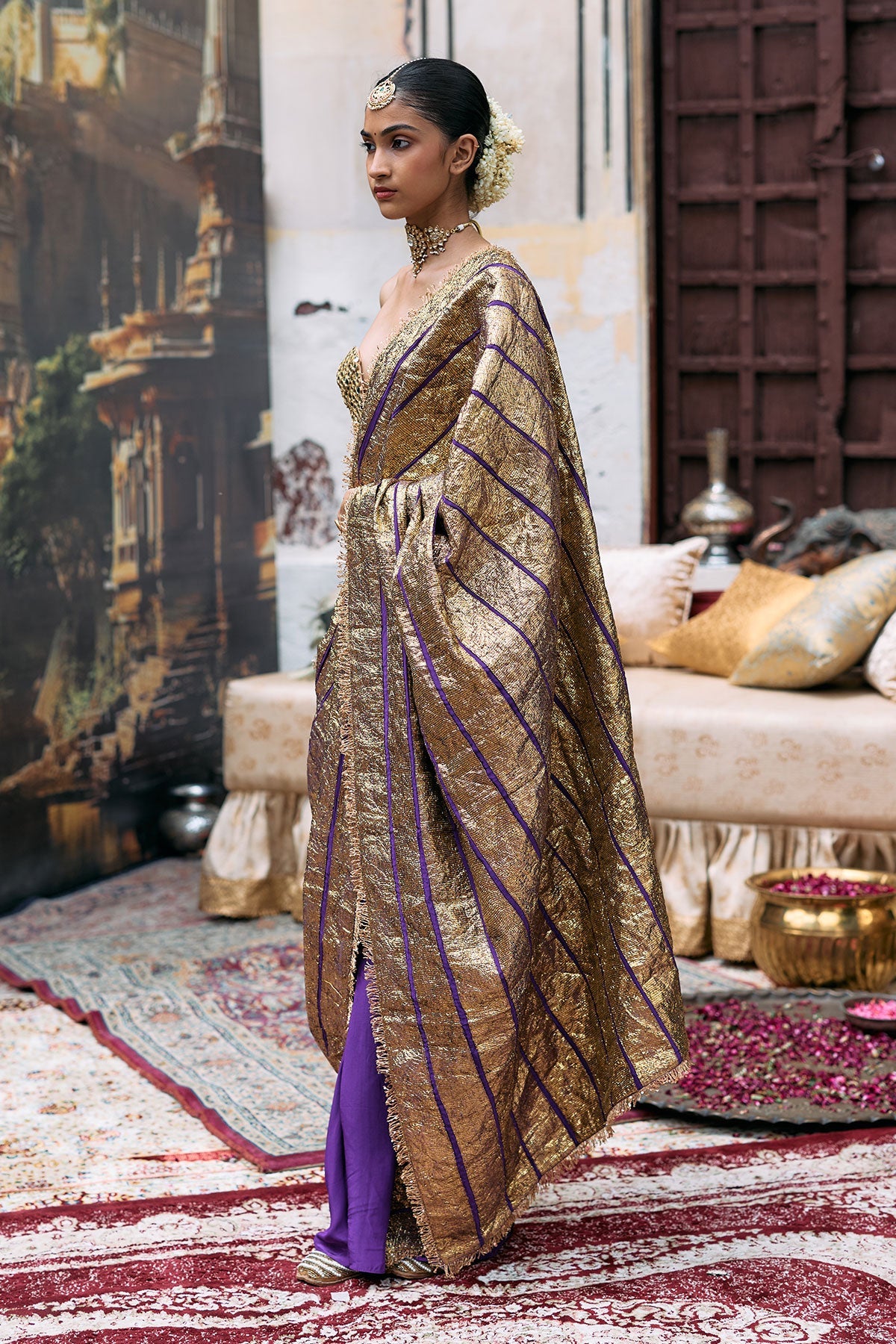 Svarnaalata Saree Set