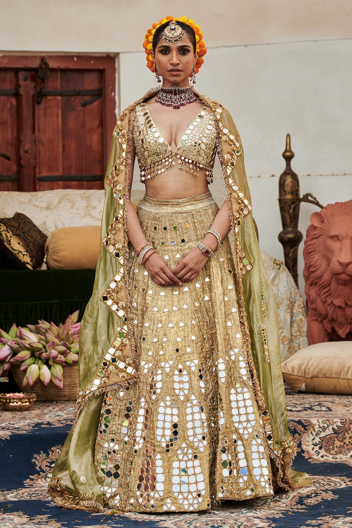 Chand Aayna Lehenga