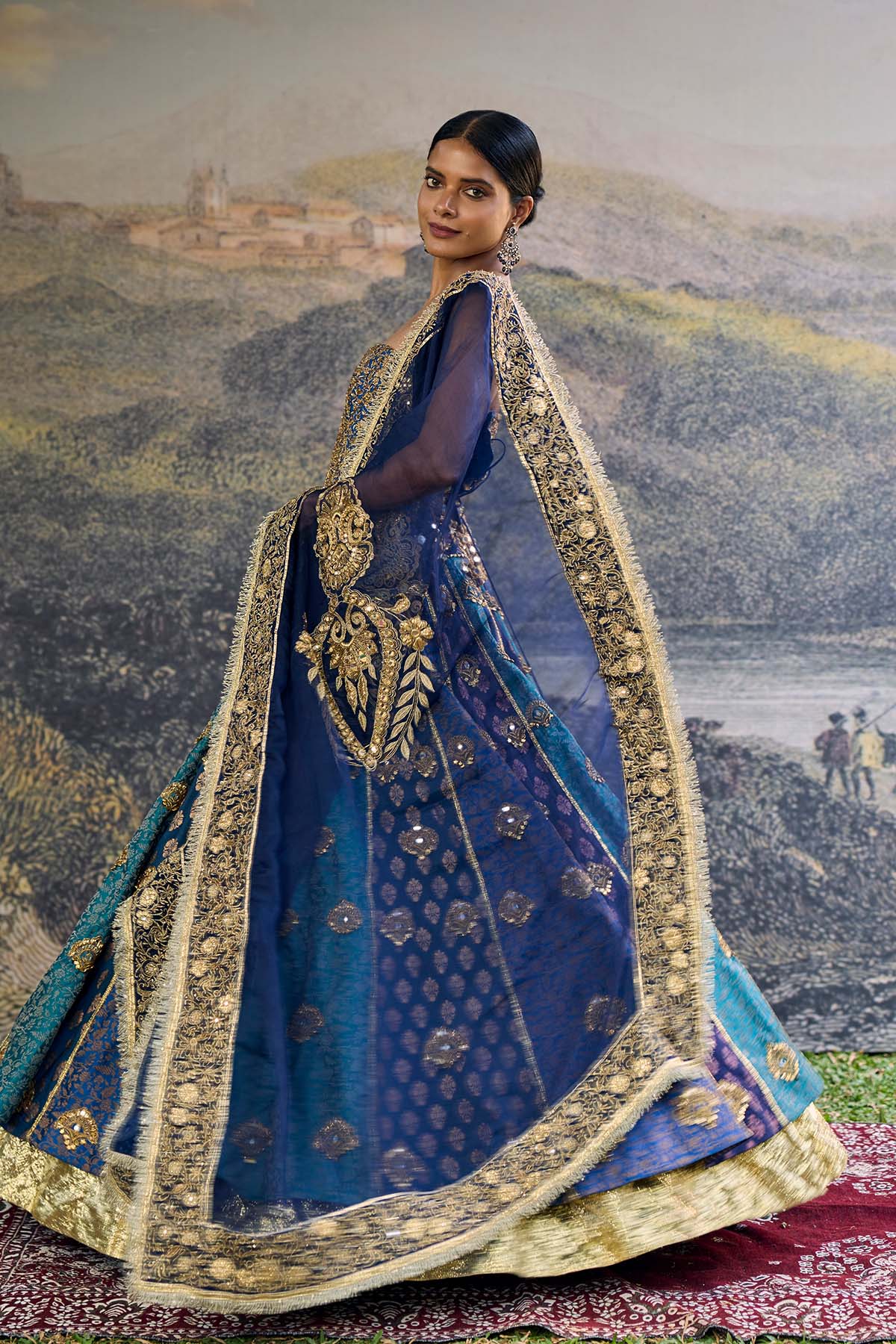 Neelratna Brocade Lehenga Set
