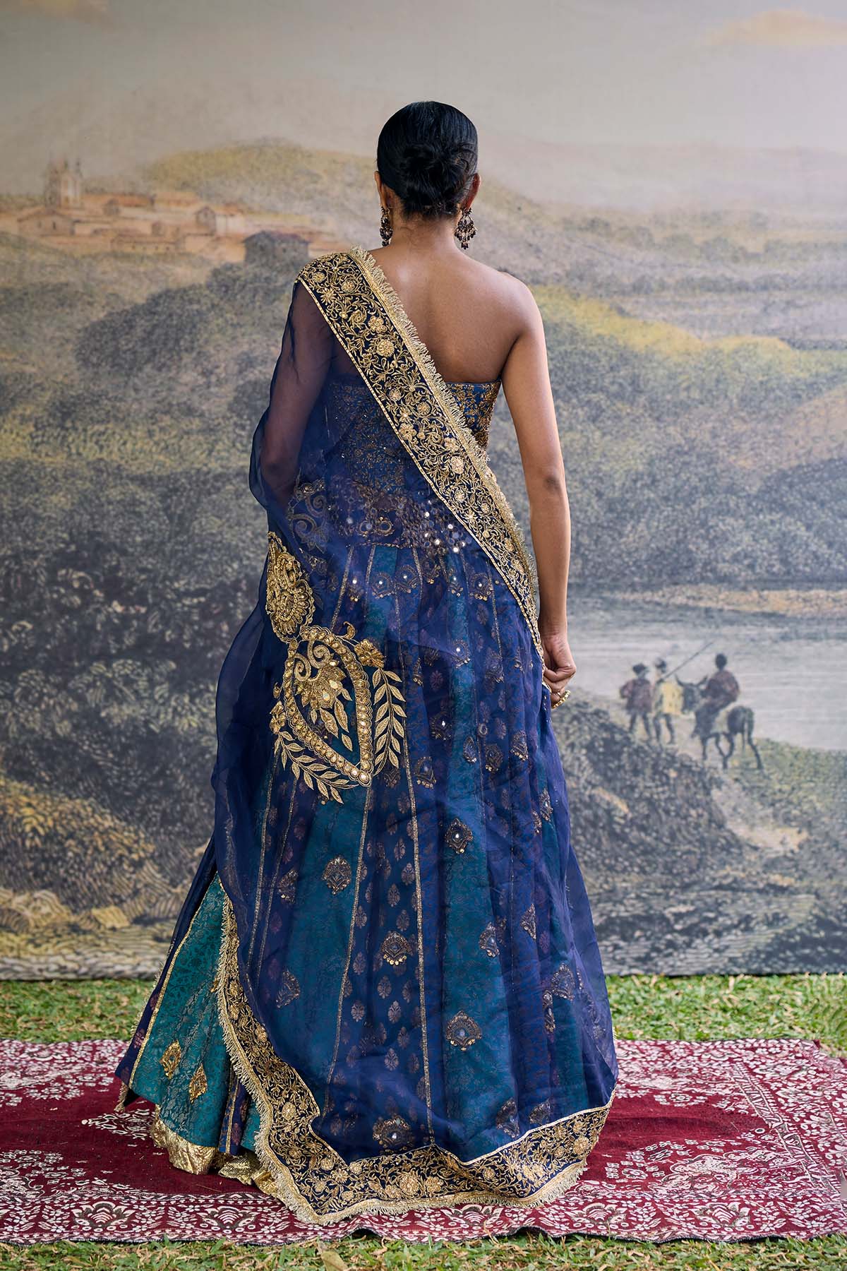 Neelratna Brocade Lehenga Set