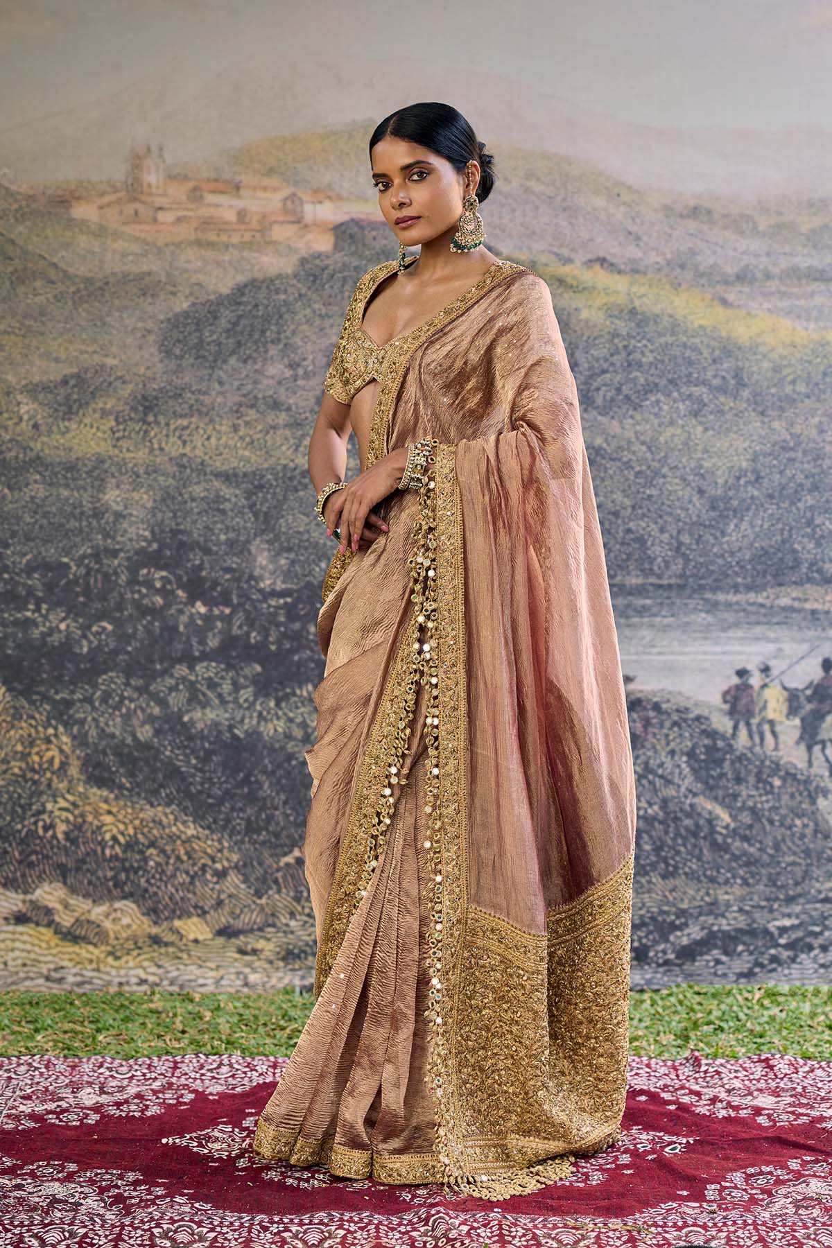 Trinaya Saree Set