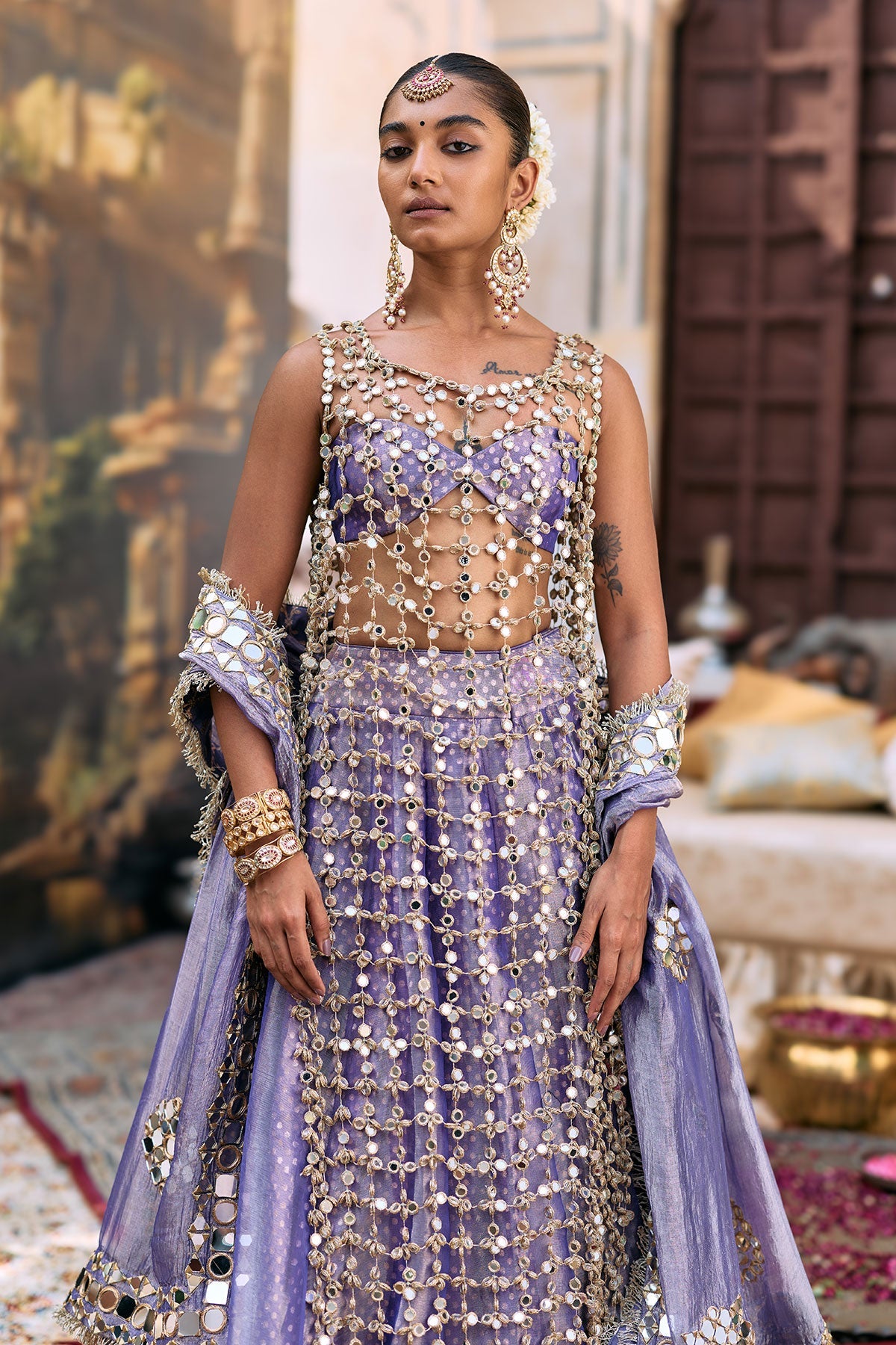 Prabha Lehenga Set with Dupatta