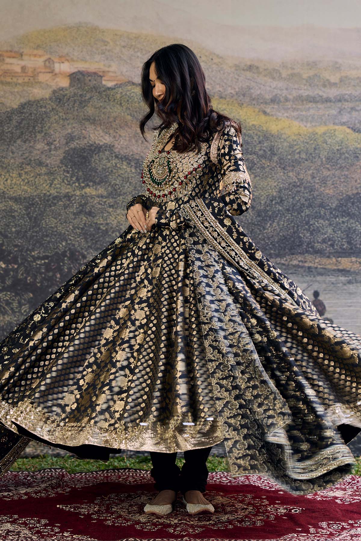Nishangini Anarkali Set