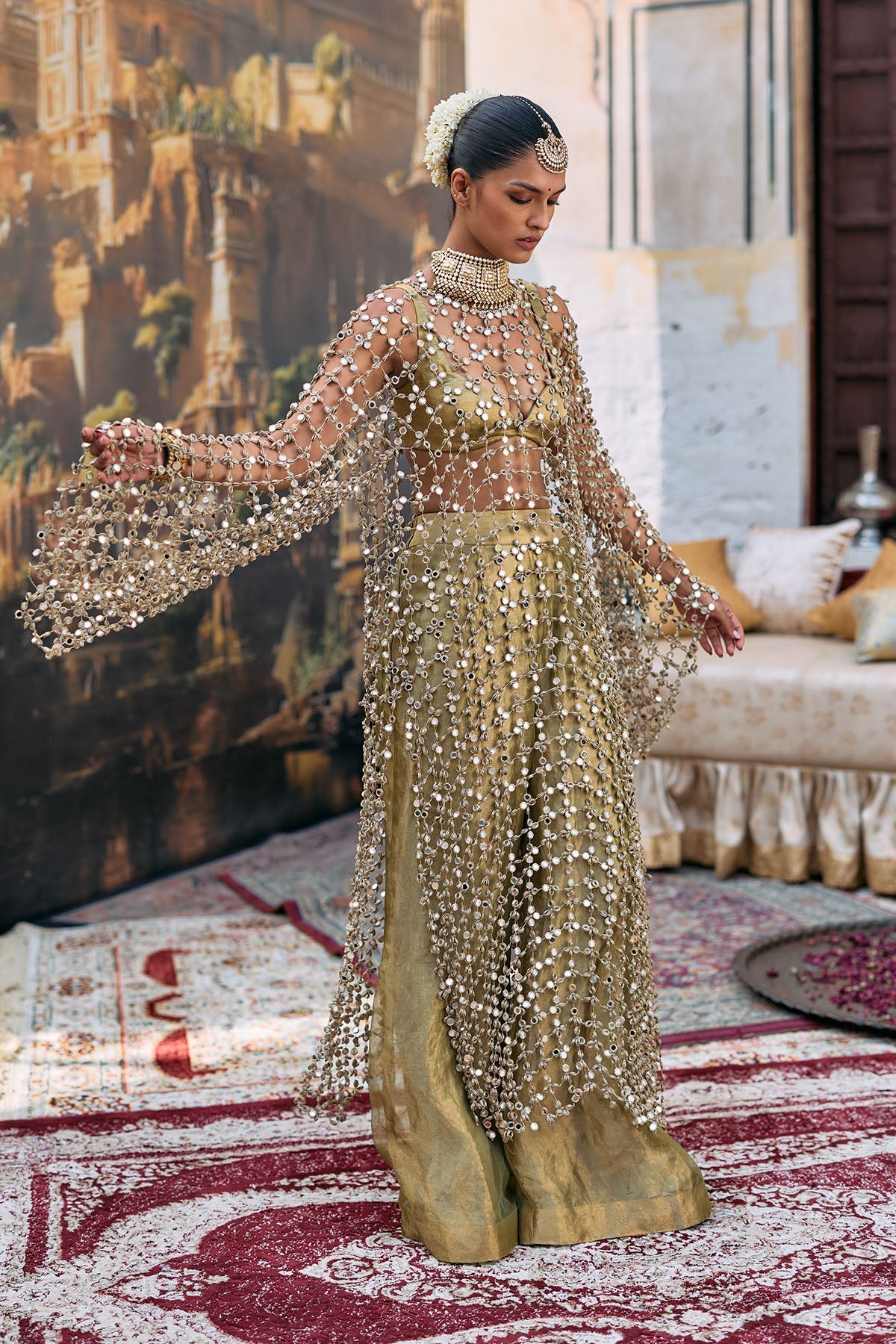 Chhavi Jaal Kurta Set