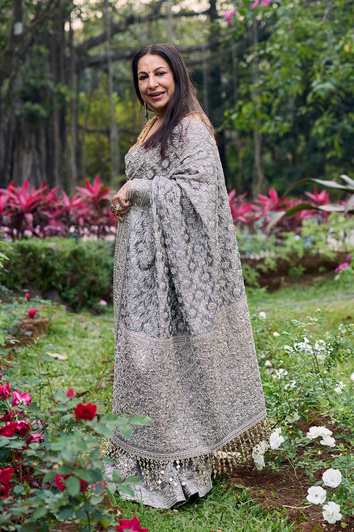 Chandi Rang Heritage Saree Set