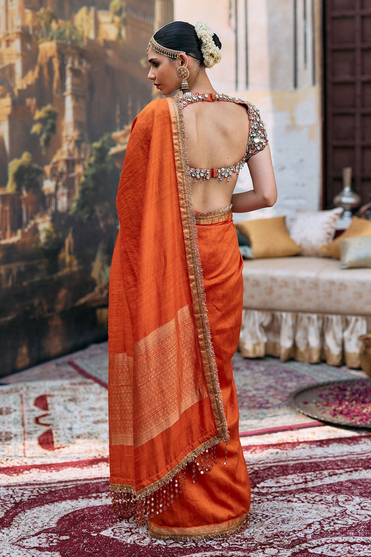 Vajramani Saree Set