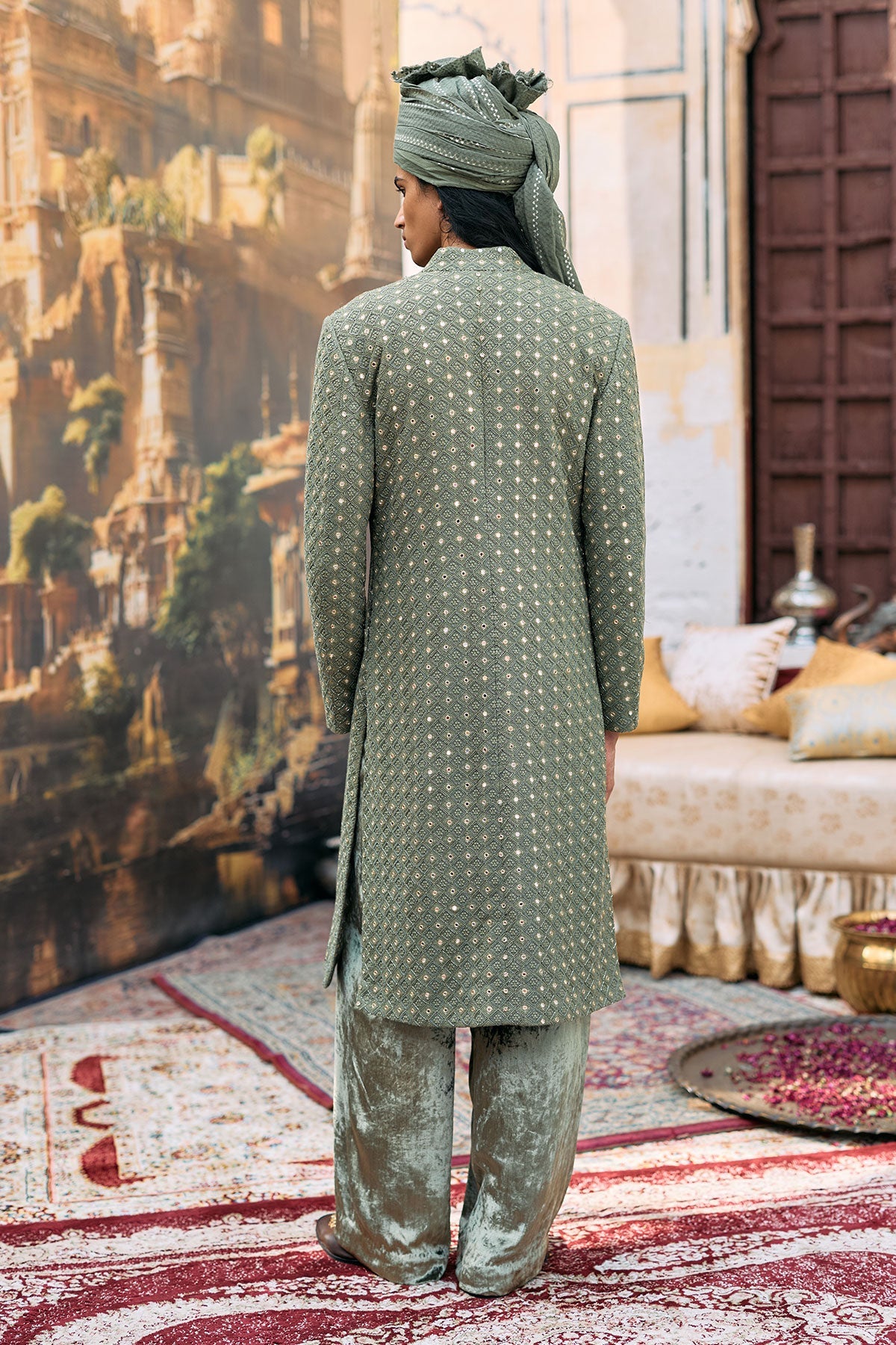 Kirit Sherwani Set
