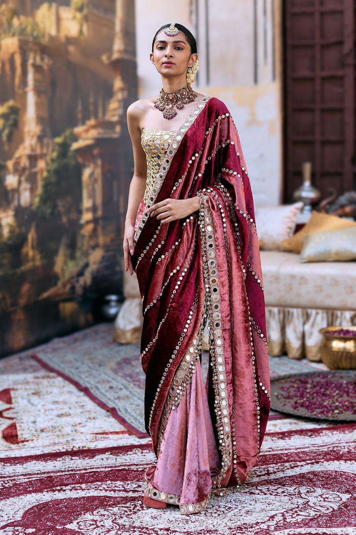 Tulika Saree Set