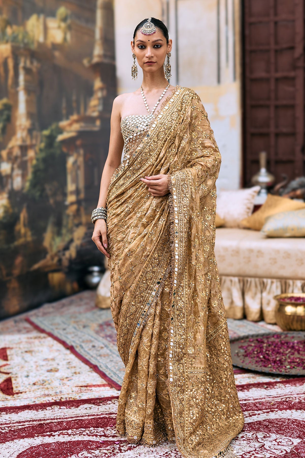 Svarnaalata Saree Set-B