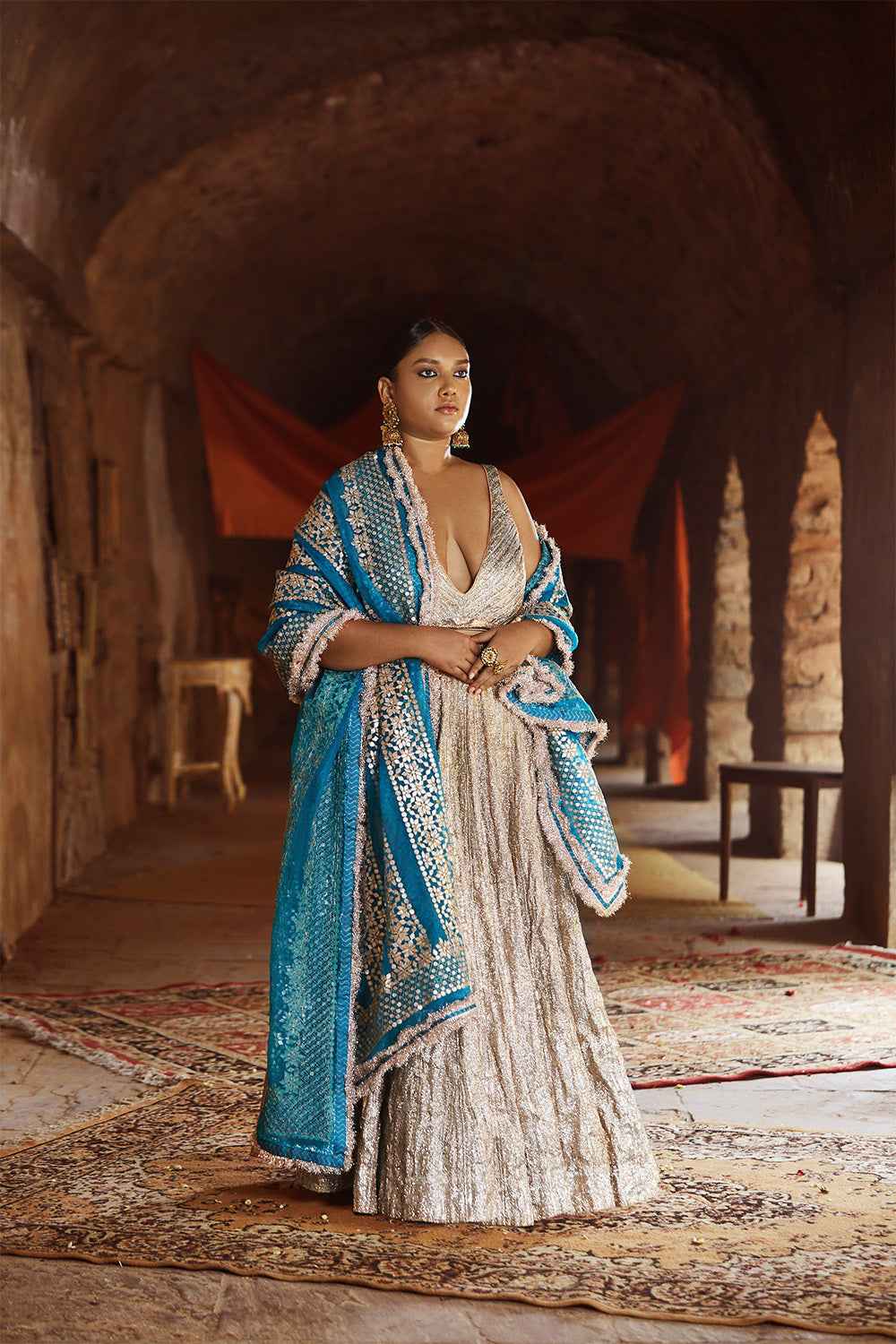 Fiza Chaandi Lehenga Set