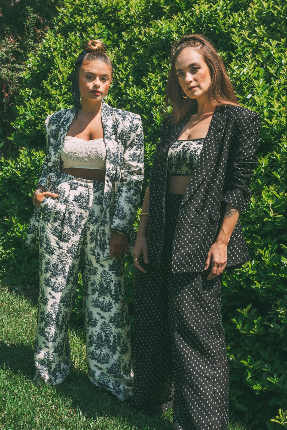 Ivory Pebble Trousers