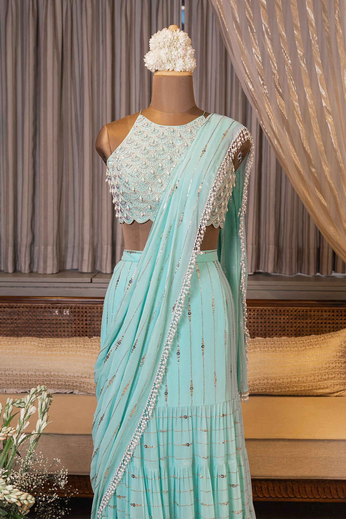 JASMINE PRE DRAPE SAREE
