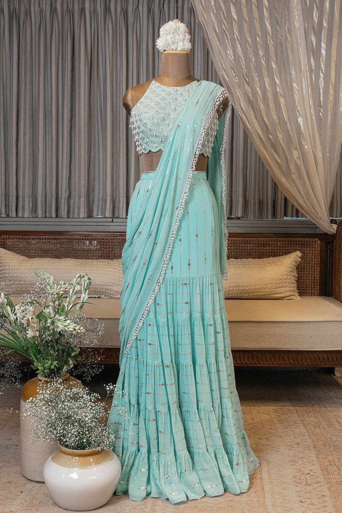 JASMINE PRE DRAPE SAREE