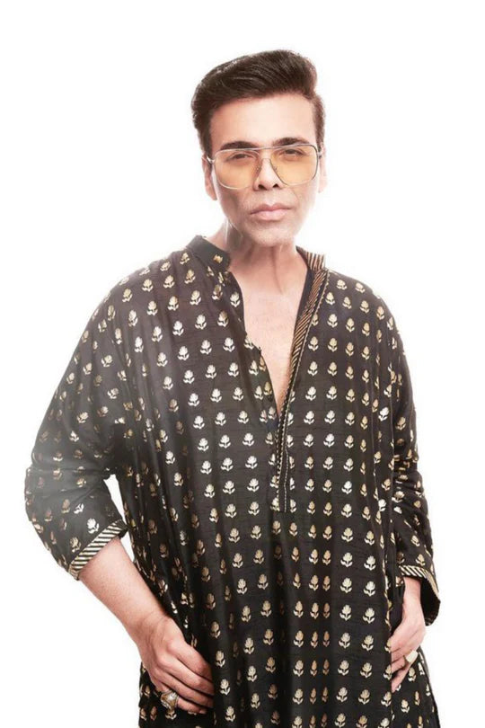 Black Wallflower Kurta With Pants