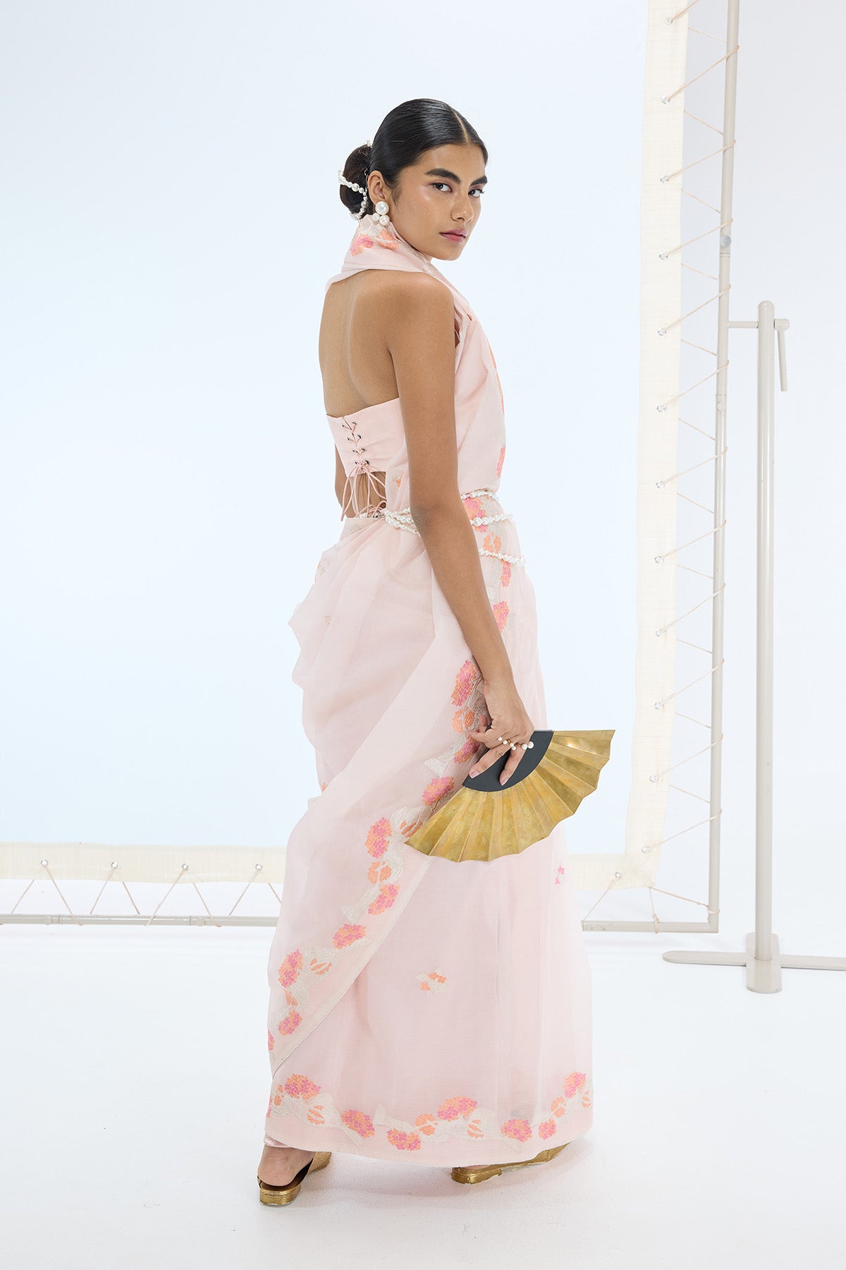 The Anna Saree in Pink