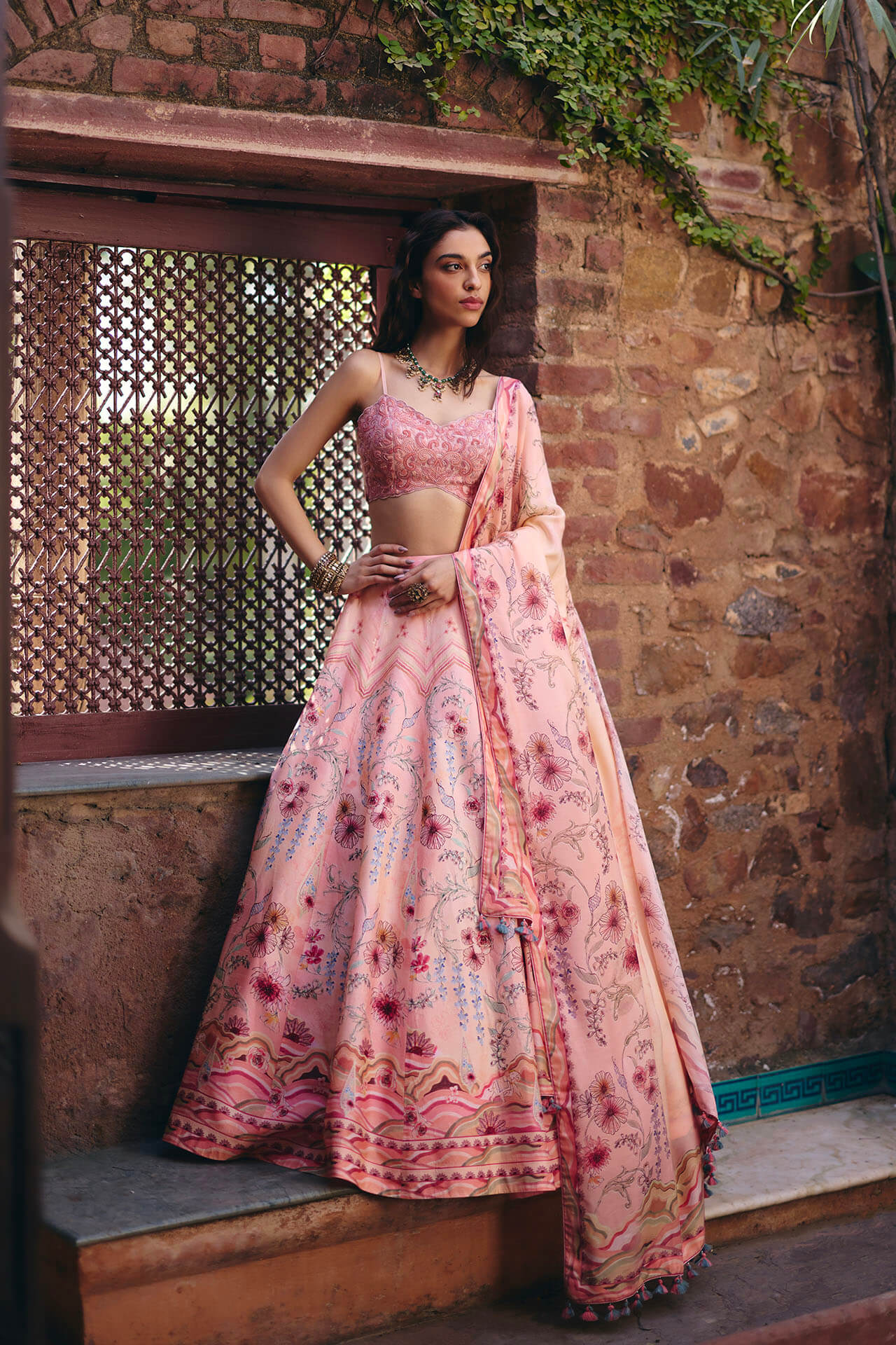 Blooming Lehenga