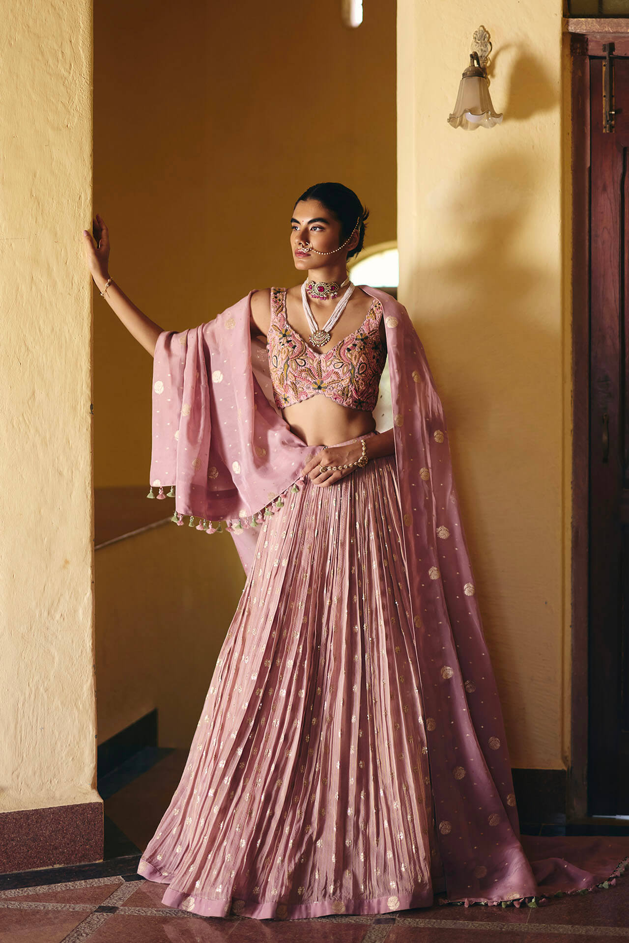 Lilac Lehenga