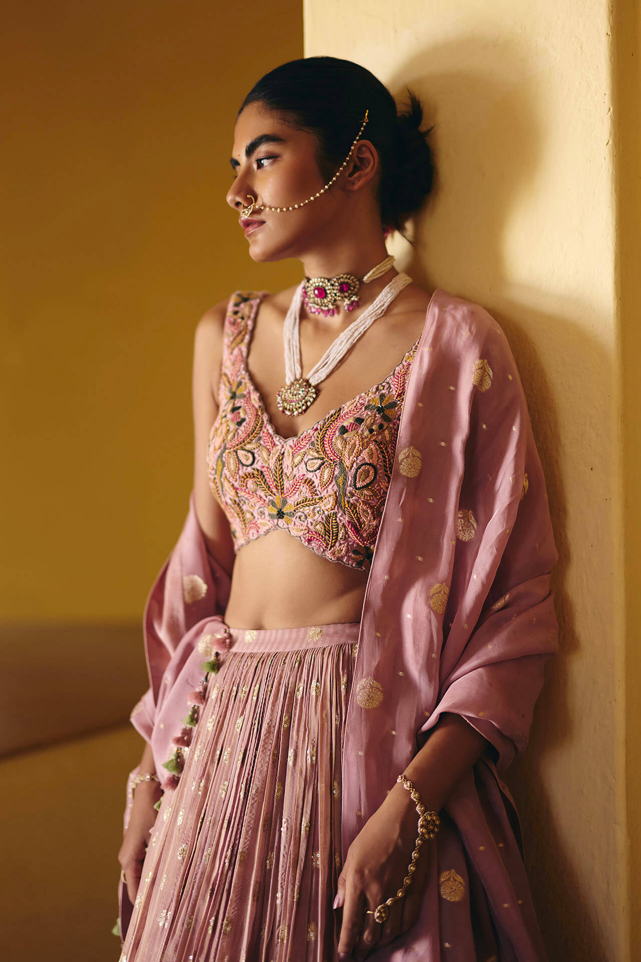 Lilac Lehenga
