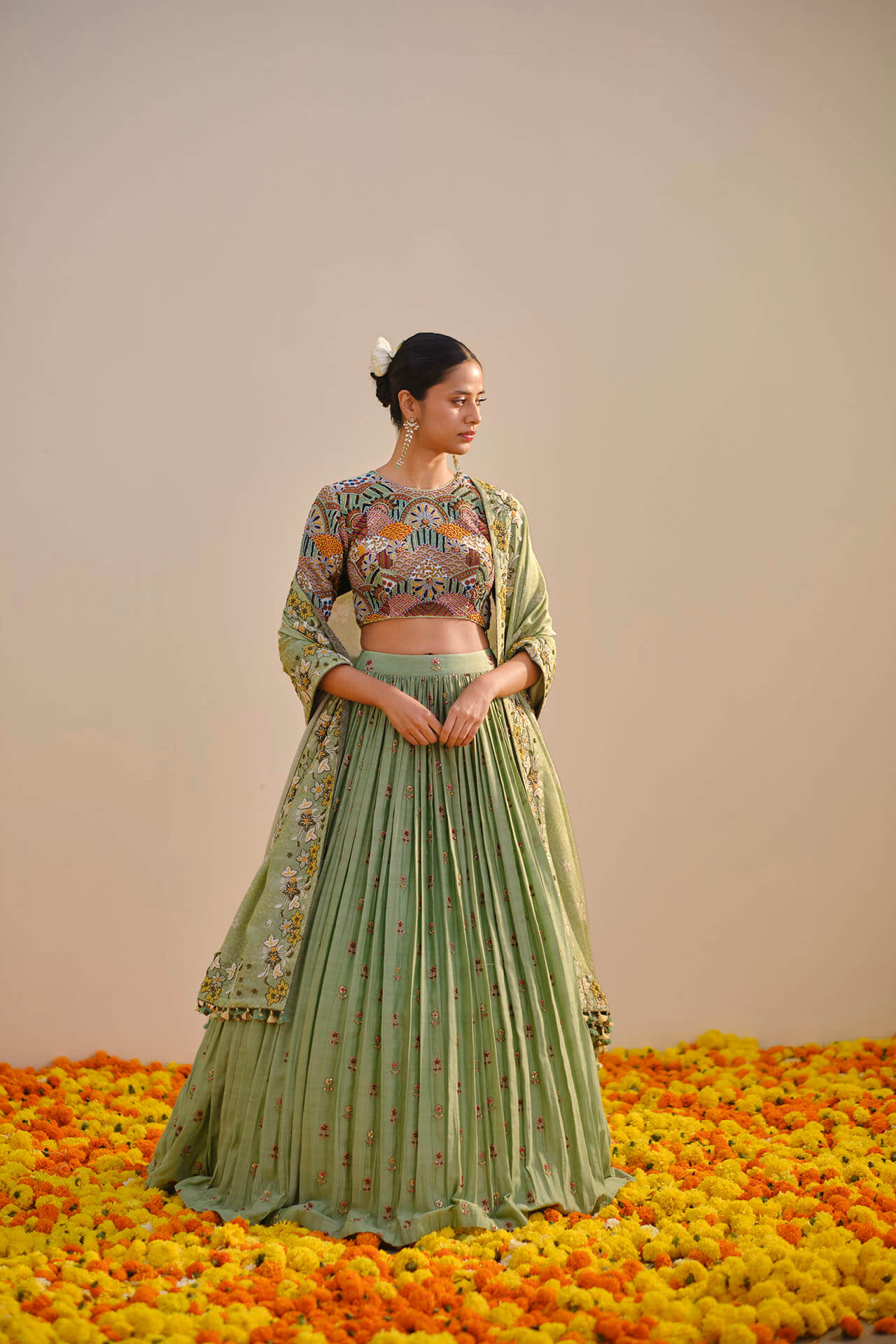 Peacock Lehenga