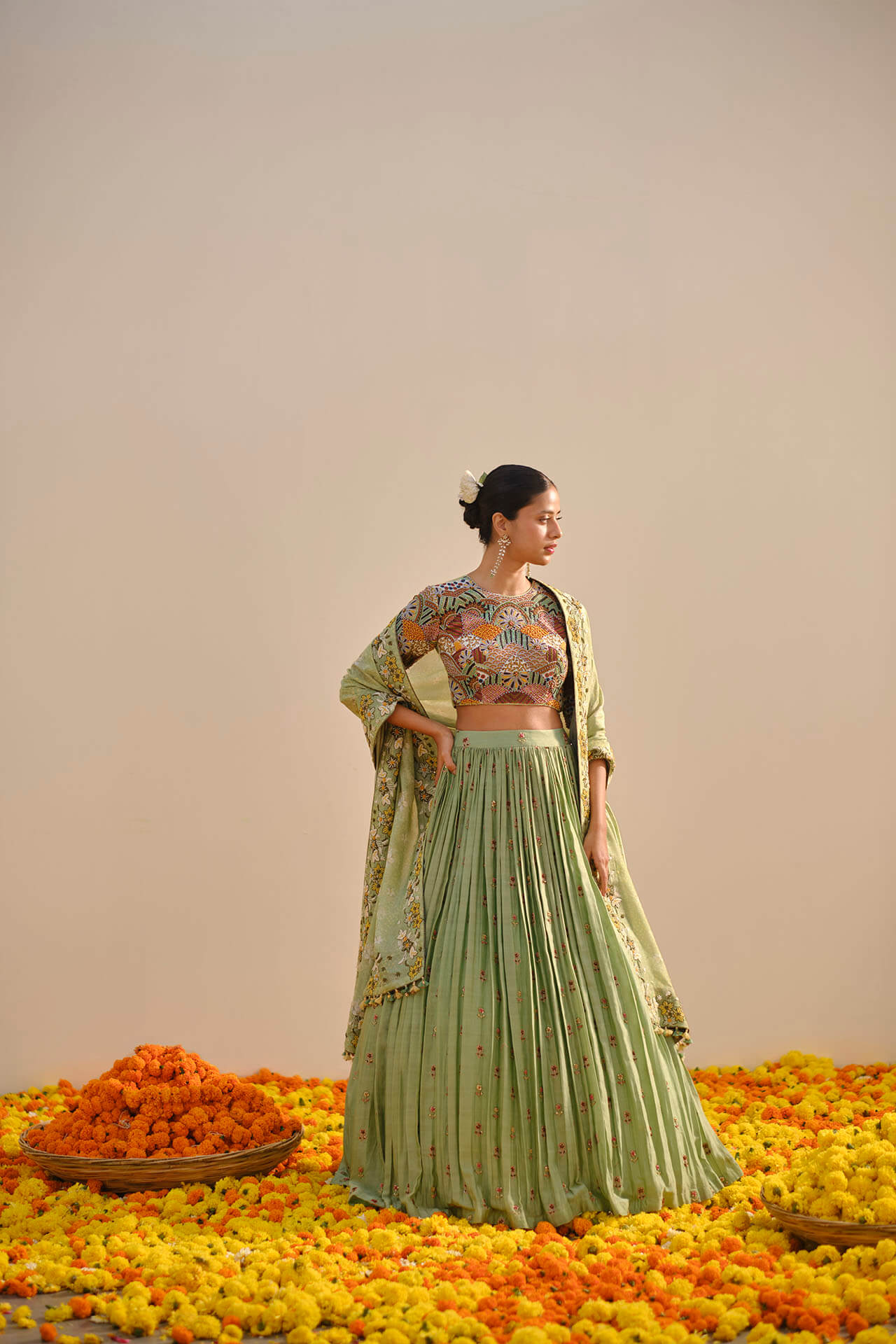 Peacock Lehenga