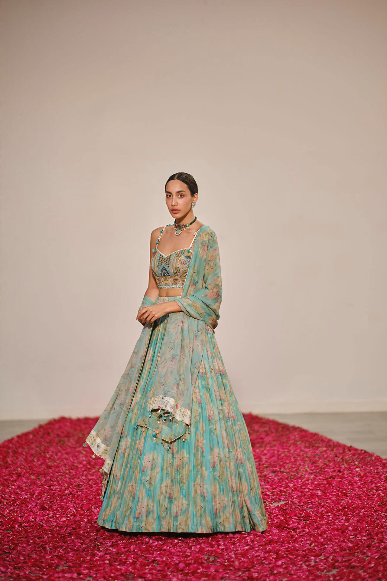 Blue Shore Lehenga