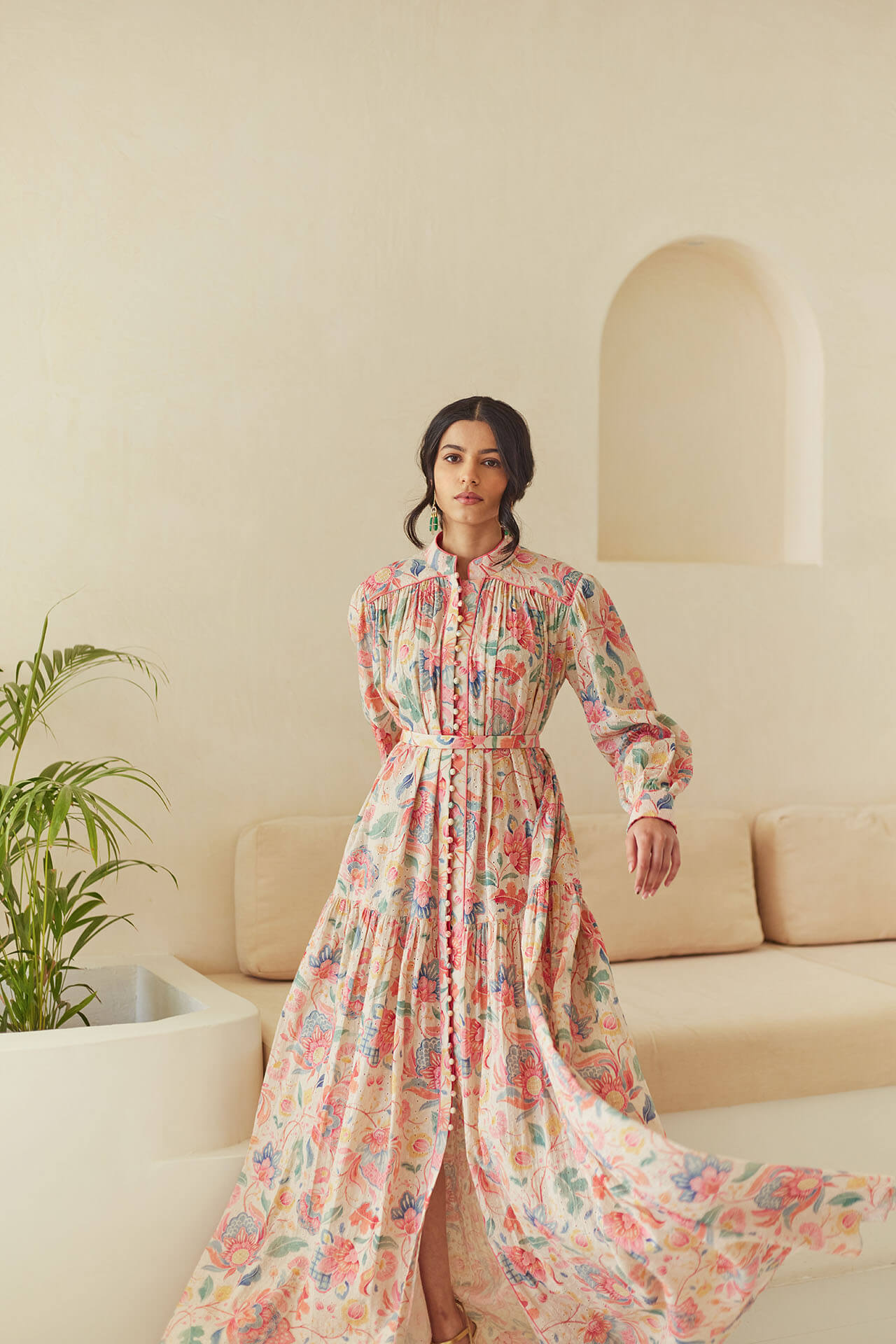 Lily Waterbrush Maxi Dress