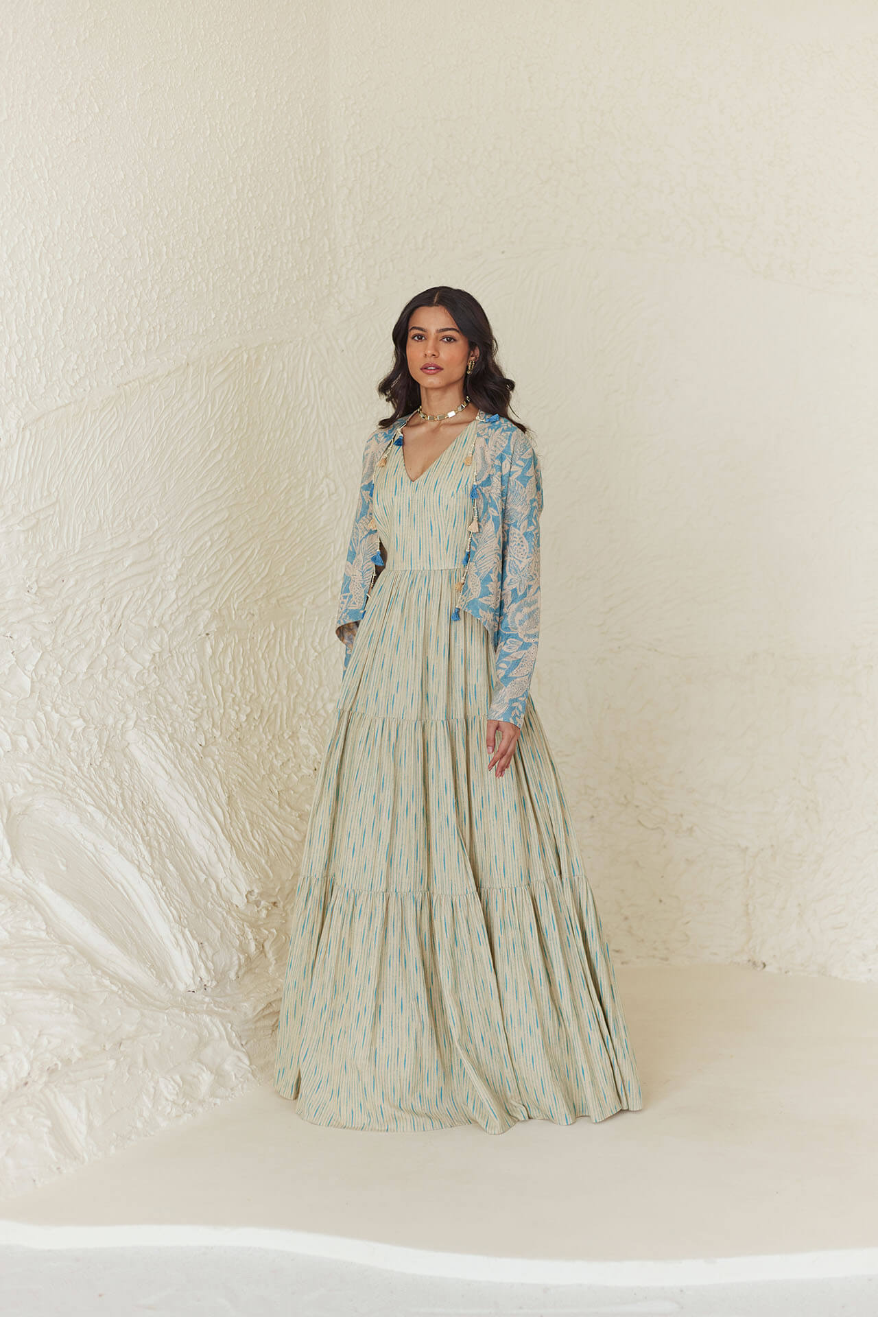 floral maxi dress with jacket Lily Maxi & Jacket 2 / Tall