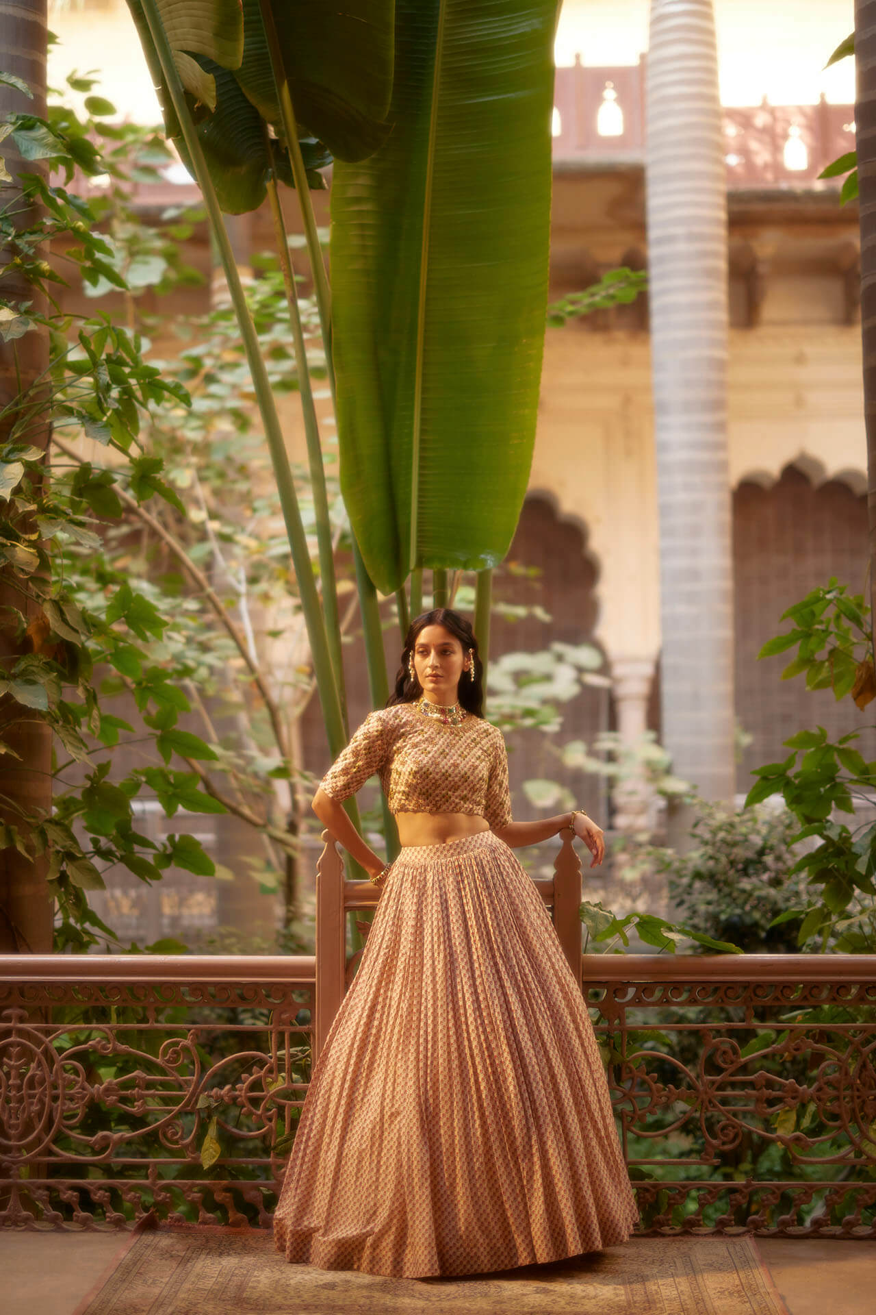 Bagru Lehenga