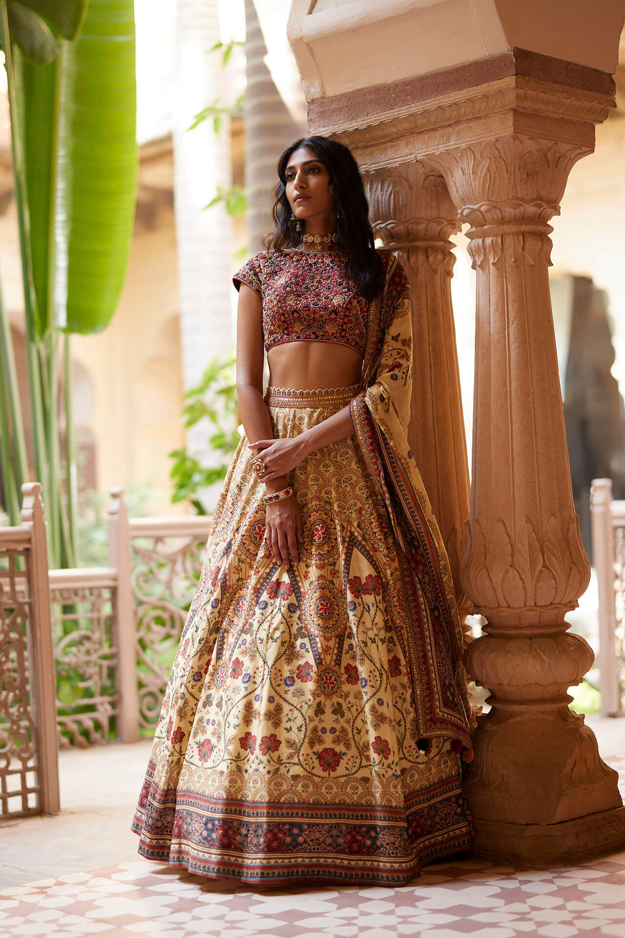 Kashmiri Lehenga