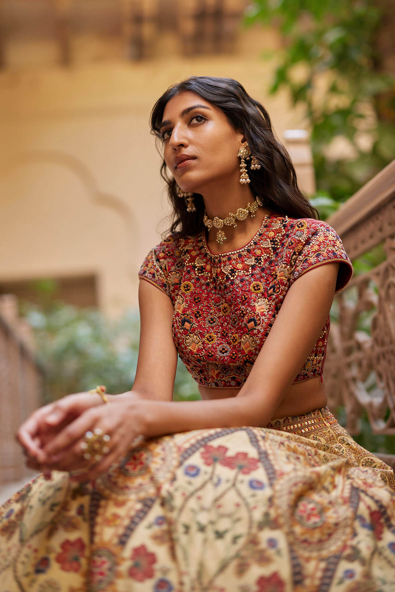 Kashmiri Lehenga