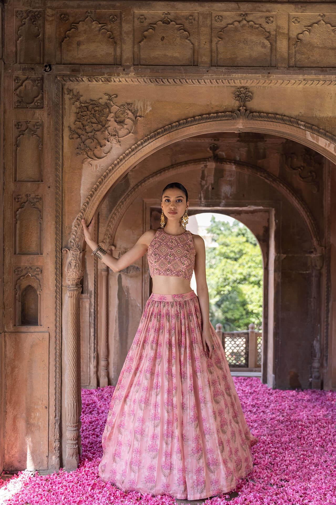 Mystic Pink Lehenga