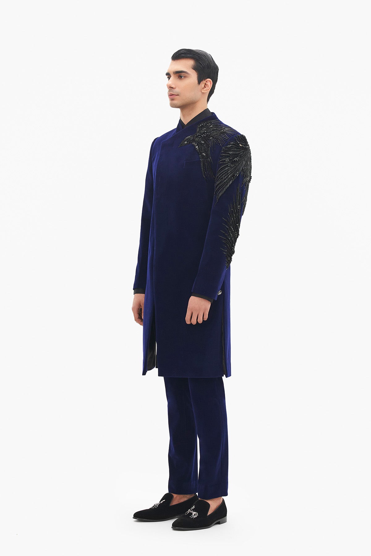 Assymetric Flight Long Jacket