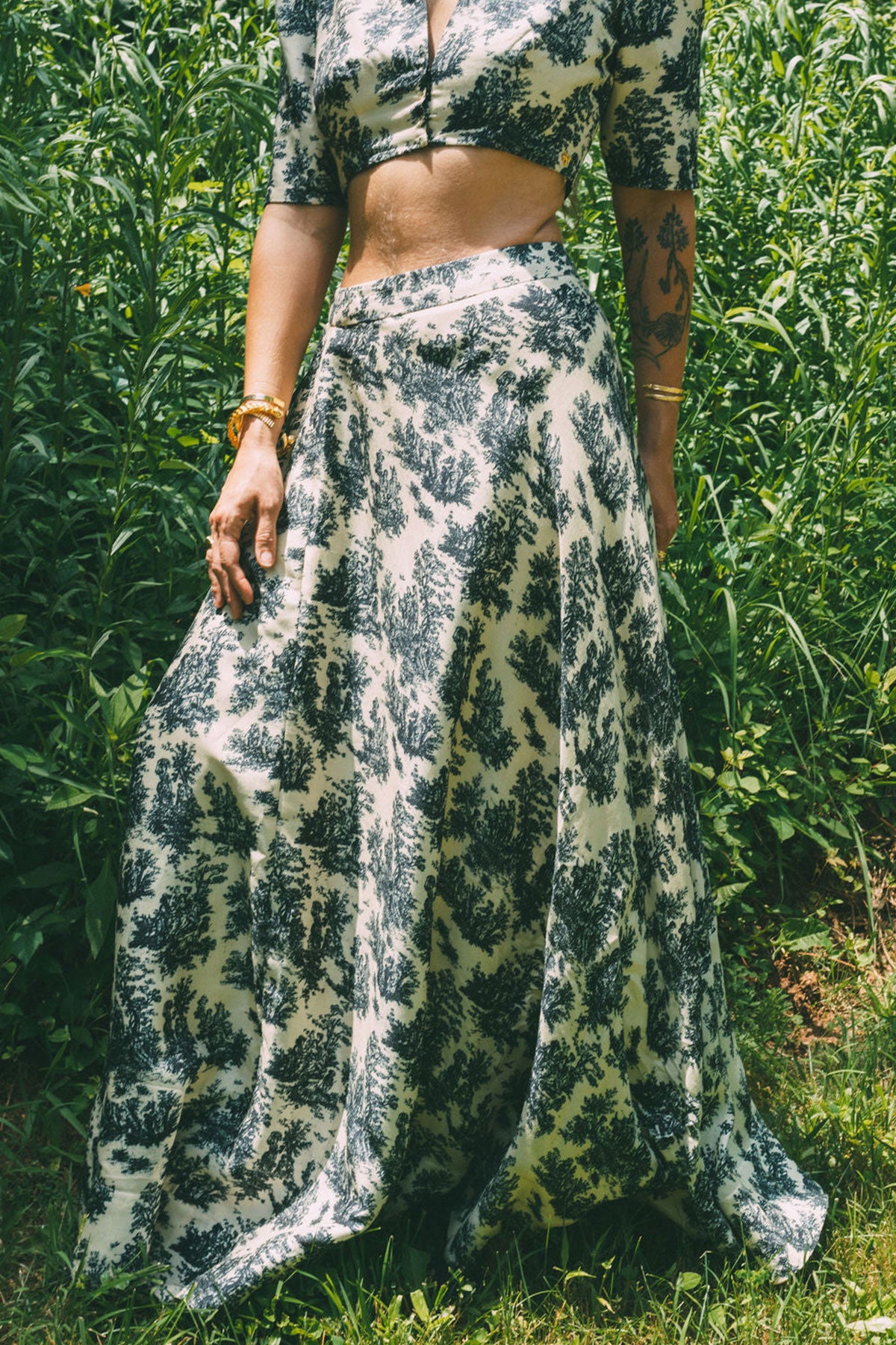 L'amour Flowy Skirt