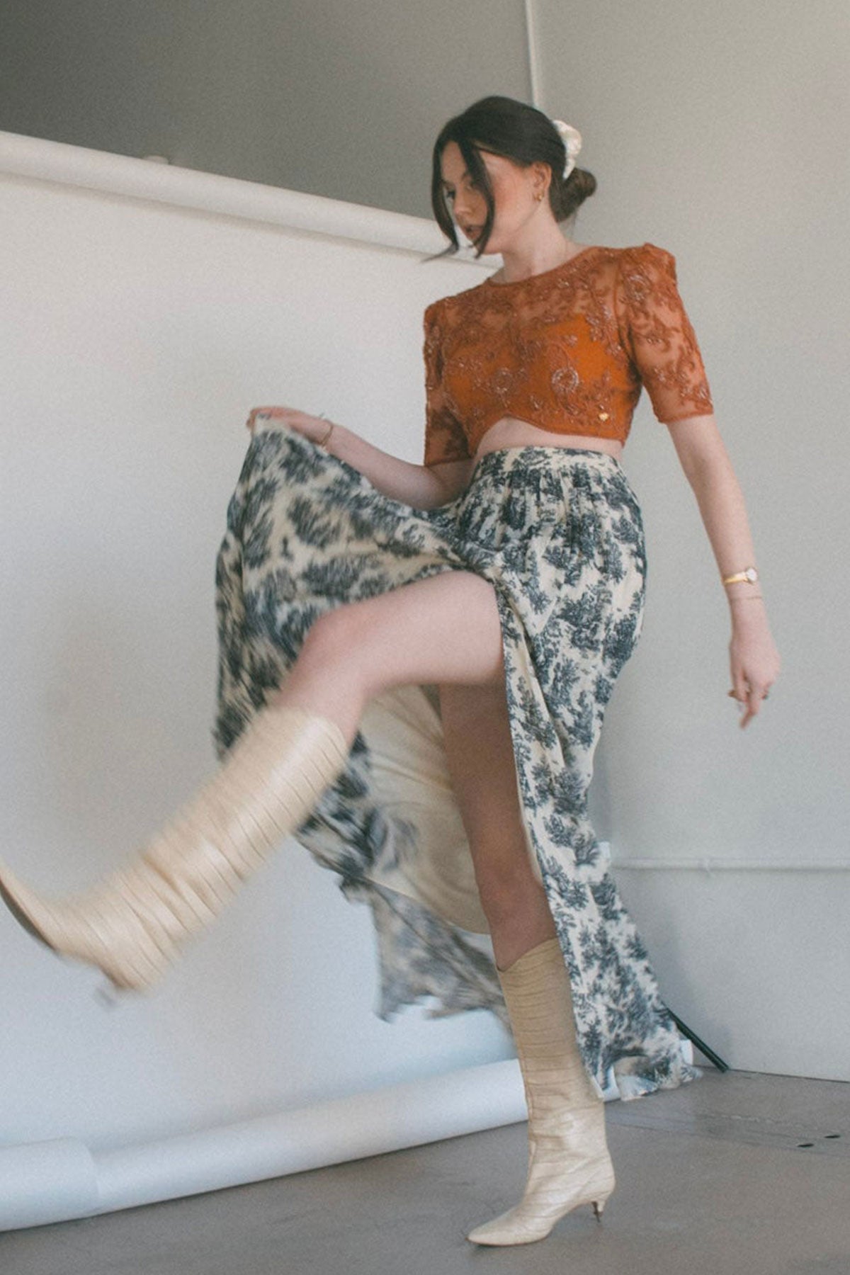 L'amour Ruffle Skirt