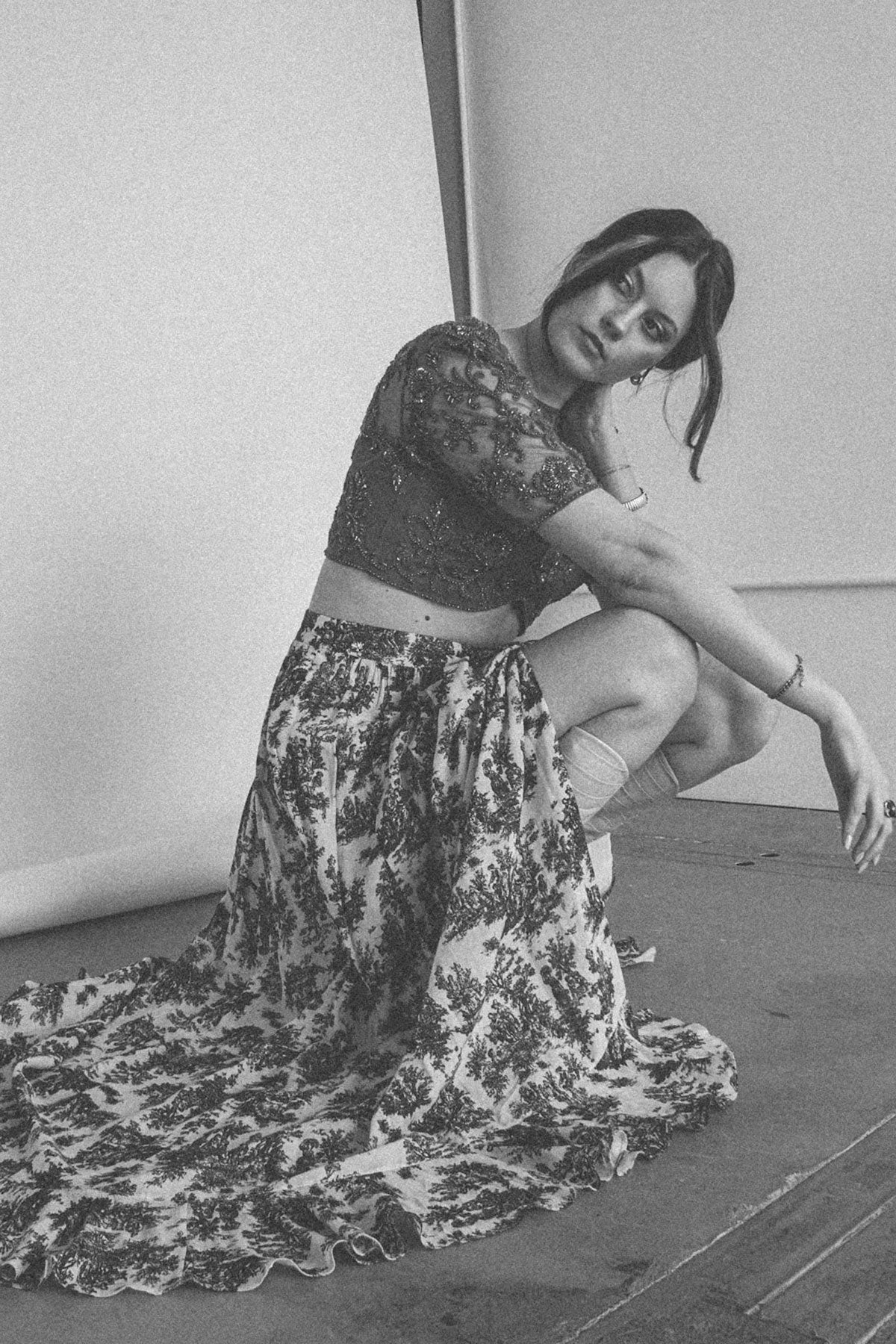 L'amour Ruffle Skirt