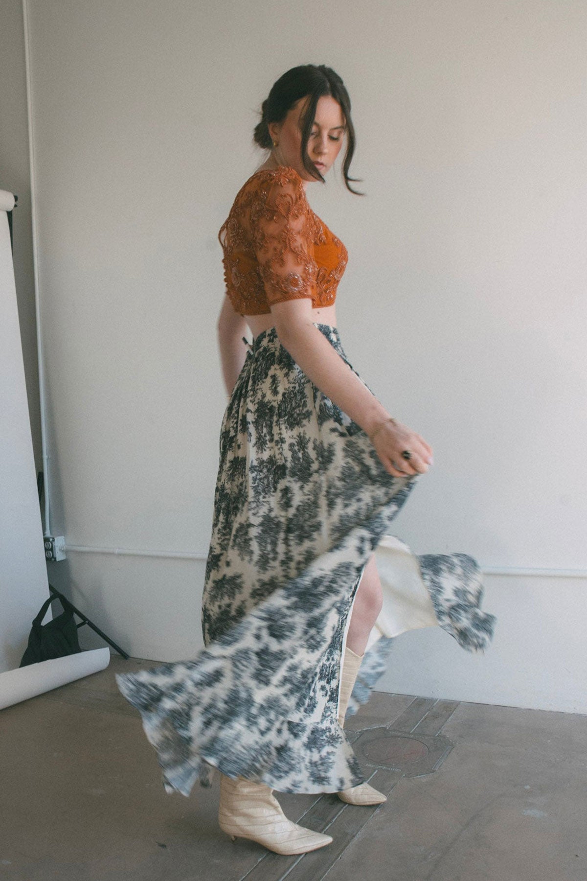 L'amour Ruffle Skirt