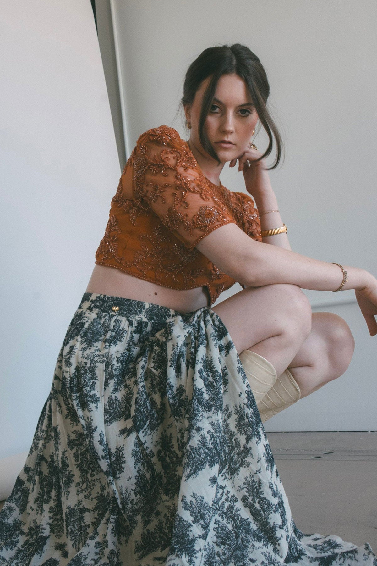 L'amour Ruffle Skirt