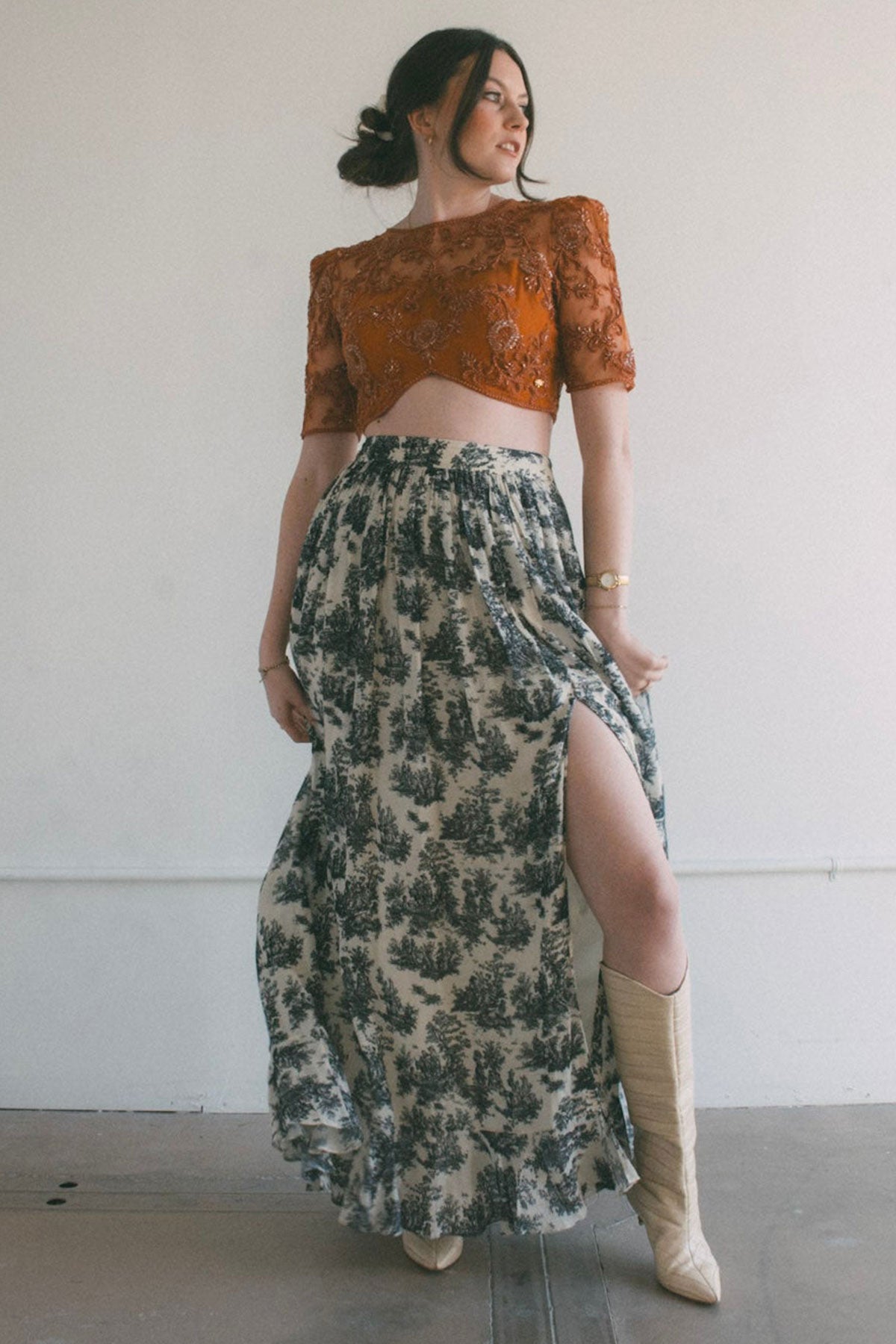 L'amour Ruffle Skirt