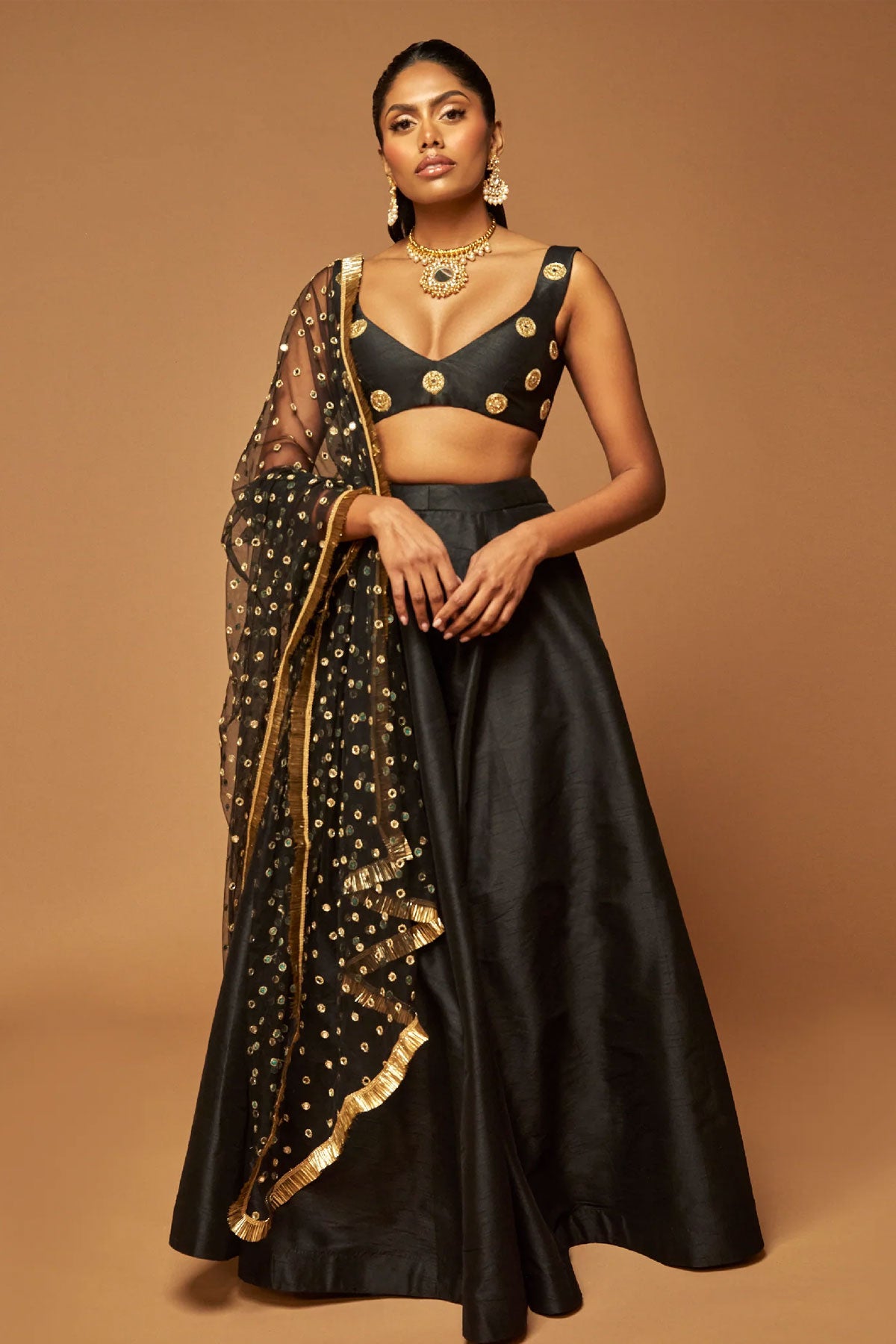 Black Classic Skirt - Ready To Ship