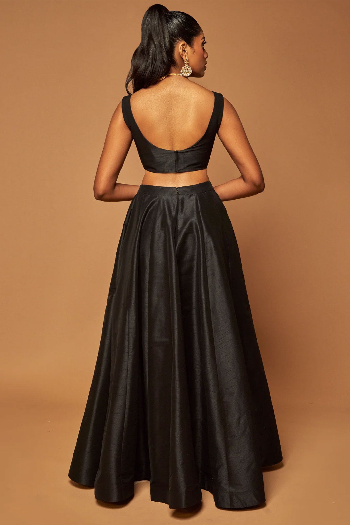 Black Classic Skirt - Ready To Ship